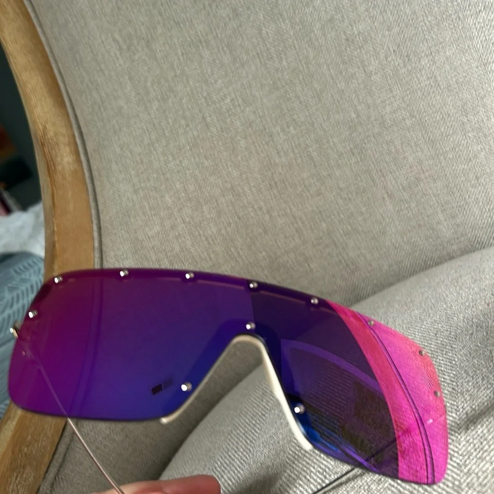 Gucci 99mm shield sunglasses